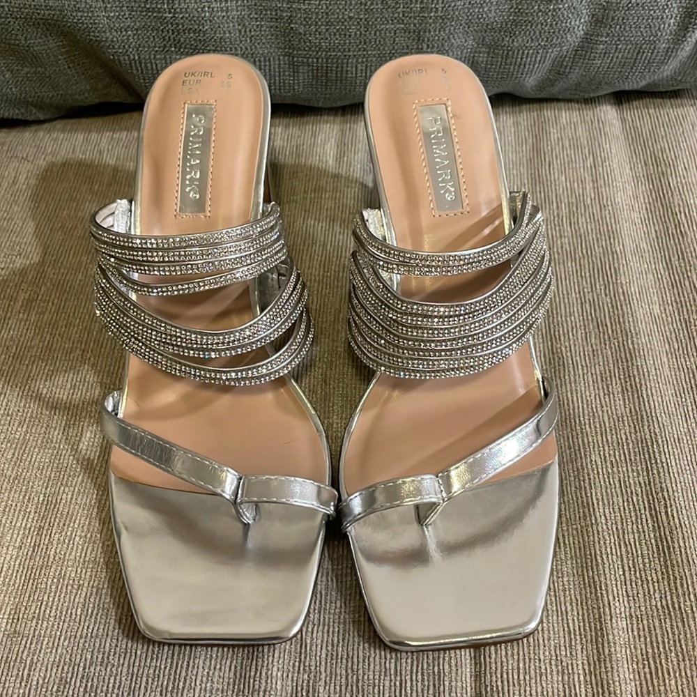 Primark Sparkly Strappy Heeled Sandals